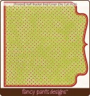 Fancy Pants Designs Frosted Red Green Die Cut