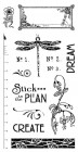 N/A Rubber Stamps Graphic 45 Artisan Style Stamps 2