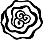 N/A N/A Junkitz Swirly Flower Foam Stamp