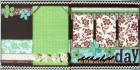 Scraptique October 2012 Monthly Page Kit