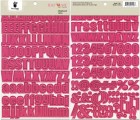 Fancy Pants Beach Babe Chipboard Alphabet