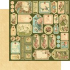 Graphic 45 Once Upon A Springtime Tags
