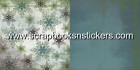Scraptique Winter Wonderland Snowflake Paper