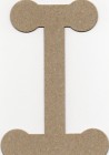 Brown Chipboard The Chipboard Store Letter I