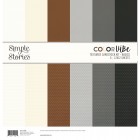  Paper Simple Stories Color Vibe Basics Textured Cardstock Kit
