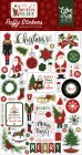 EP Here Comes Santa Claus Puffy Stickers