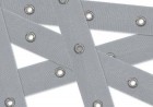 Gray Ribbon Junkitz Dad Trimz Eyelet Tape