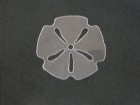 Clear Acrylic Acrylique Sand Dollar