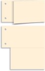 Cream Paper Junkitz Ruler Bookz 8.5" x 5" Flip Refill Pagez
