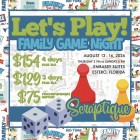 Scraptique Family Game Night 4 Day Final Payment