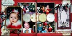 Various Paper Christmas Cheer Scrapbook Page Kit