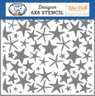 EP Starfish Fun 6 x 6 Designer Stencil