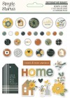 Simple Stories Hearth & Home Decorative Brads