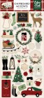 Various Chipboard EP A Cozy Christmas Chipboard Accents