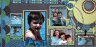 Pool Days Scrapbook Page Kit