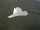 Clear Acrylic Acrylique Cowboy Hat