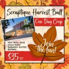 Scraptique Fall Harvest November One Day Crop