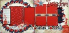 Various Paper Freedom Scrapbook Page Kit