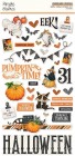  Chipboard Simple Stories Simple Vintage October 31st Chipboard Stickers