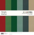  Paper Simple Stories Color Vibe Winter Textured Cardstock Kit