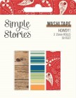  Tape Simple Stories Howdy! Washi Tape