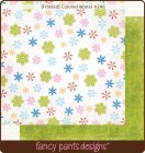 Various Paper Fancy Pants Designs Frosted Colored Winter