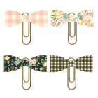   SS Spring Farmhouse Paper Bow Clips