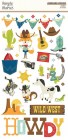 Simple Stories Howdy! Chipboard Stickers