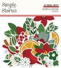  Paper Simple Stories Hearth & Holiday Floral Bits