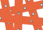 Orange Ribbon Junkitz Cousins Trimz Eyelet Tape