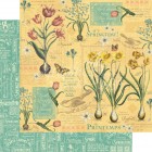 Velvet Paper Graphic 45 Time to Flourish April Flourish
