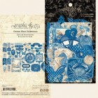 Blue Paper Graphic 45 Ocean Blue Die Cut Pack