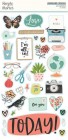 Simple Stories Life Captured Chipboard Stickers