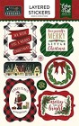 EP Twas The Night Before Christmas Layered Stickers