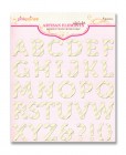 Cream N/A Pink Paislee Artisan Alphabets