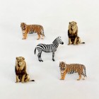 Zebra, Lion Tiger Brads