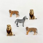 Various Brads Zebra, Lion Tiger Brads