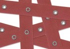 Burgundy Ribbon Junkitz Mom Trimz Eyelet Tape