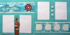 Cruise Scrapbook Page Kit