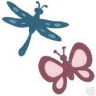 N/A Dies QuicKutz Butterfly & Dragonfly