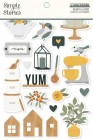  Stickers Simple Stories Hearth & Home Sticker Book
