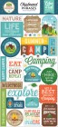 Various Chipboard EP Summer Adventure Chipboard Phrases