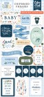 EP Welcome Baby Boy Chipboard Phrases