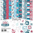  Paper ModaScrap Sailor's Life Paper Pack