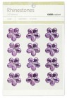 Lavender Rhinestones KaiserCraft Lilac Flower Rhinestones