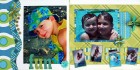  N/A Beach Fun Scrapbook Page Kit