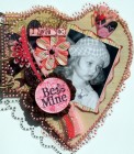 N/A N/A Scraptique Acrylic Heart Album