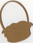 Brown Chipboard The Chipboard Store Easter Basket