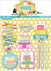 N/A Paper Pink Paislee Soiree Dimensional Stickers