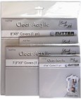 Clear Acrylic Zutter 9 x 9 Acrylic Covers